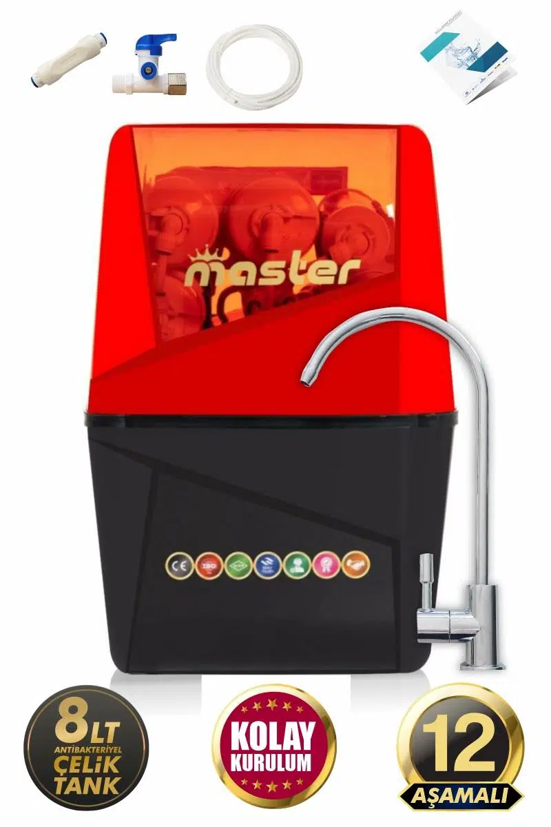 Master 12 Aşamalı Jacobi Membranlı Alkali Su Arıtma Cihazı
